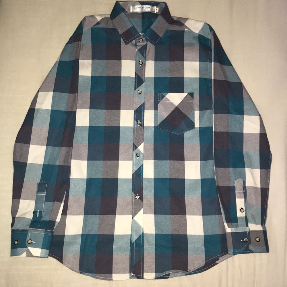 David Ann Plaid shirt